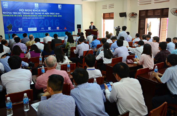 Lễ kỷ niệm 40 năm thành lập Trường Đại học Xây dựng Miền Trung